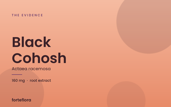 Black cohosh: the most studied plant in the menopause aisle
