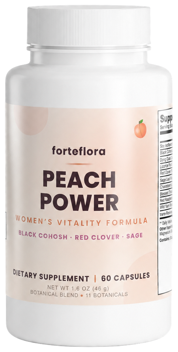 Peach Power bottle